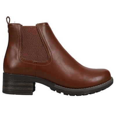 

Ботинки Женские Коричневые Повседневные Ботинки Eastland Jasmine Round Toe Chelsea 2149-04, Коричневый, Eastland Jasmine Round Toe Chelsea Booties