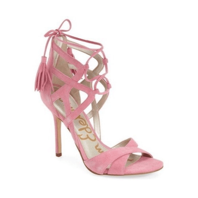 Pink tassel deals heels