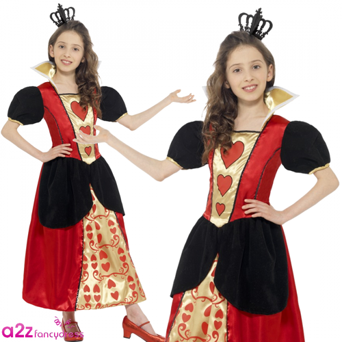 La Signorina Regina Di Cuori Di Alice Nel Paese Delle Meraviglie Bambini Costume