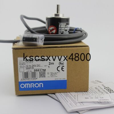 1PC Omron E6B2-CWZ5B 360P/R Incremental Rotary Encoder New In Box Free Shipping
