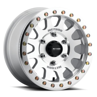 15x7 Method MR401 Machined - Raw UTV BEADLOCK Wheel 6x5.5 (38mm)