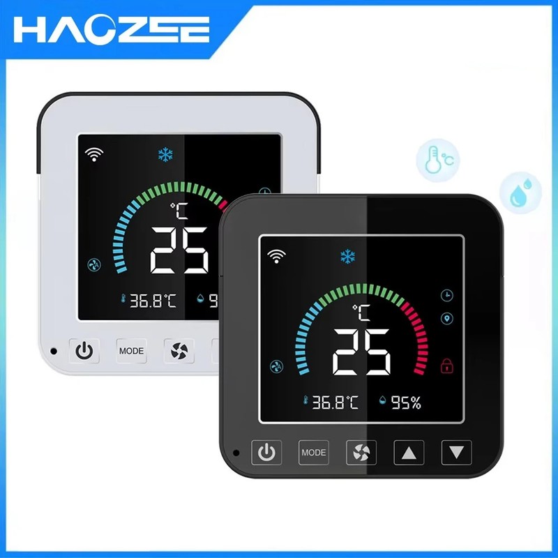 Tuya Smart Thermostat Universal AC Remote Control For Air Conditioner With LCD C