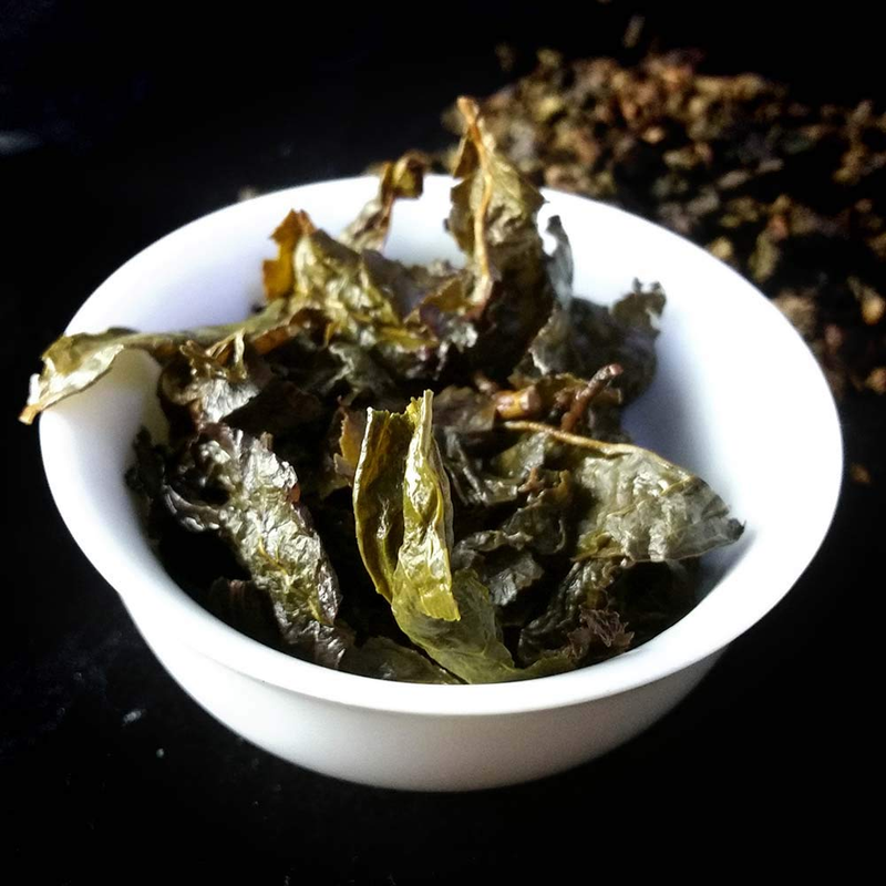 - Anxi Black Dragon Oolong Tea - Roasted Oolong Tea Loose Leaf - Black
