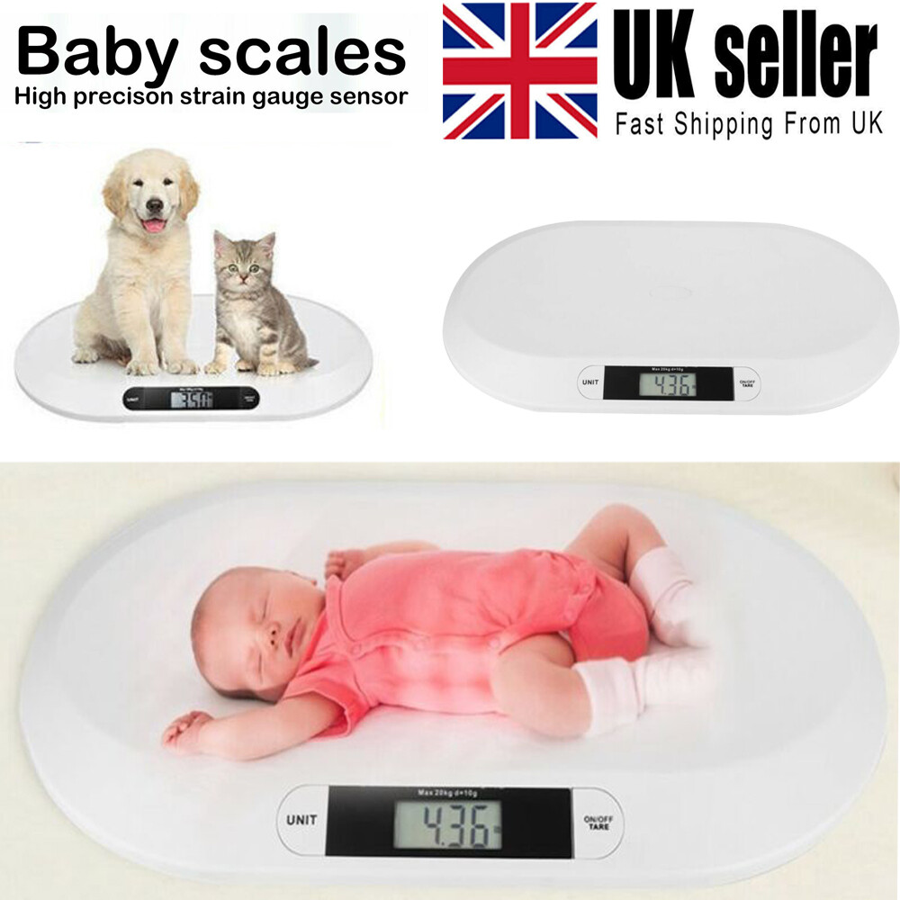 Electronic Baby Scale Baby Infant Weighing Scales 20KG Body Pet Kittens