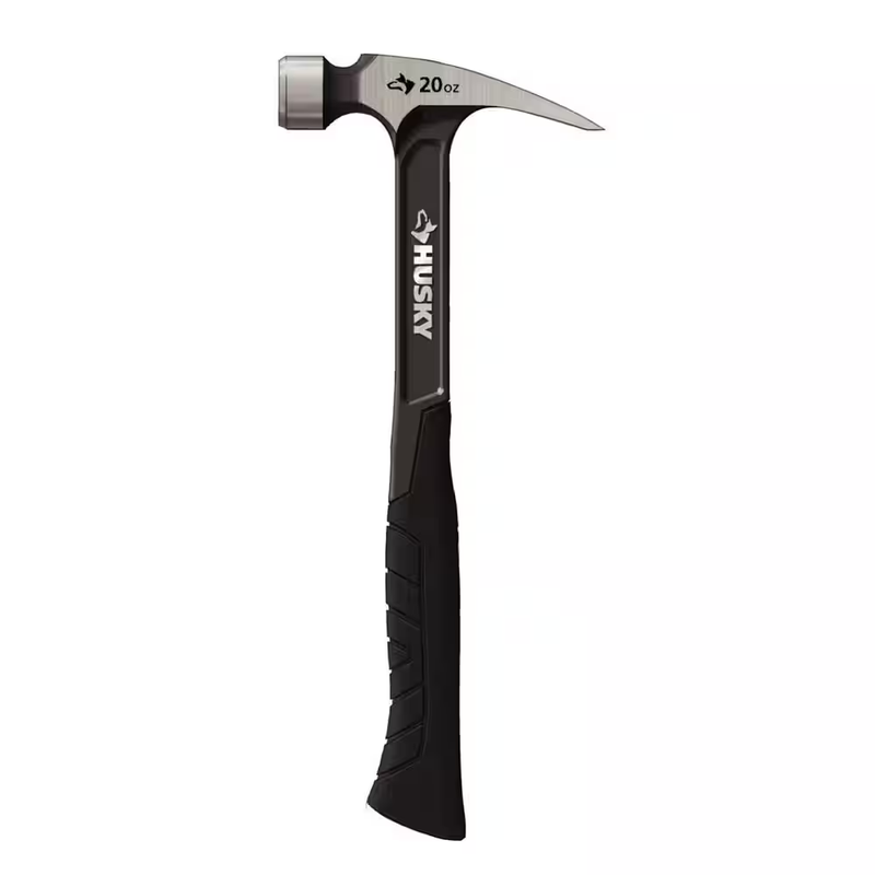 Ripping Hammer 20 Oz 1 Piece Forged Steel Magnetic Nail Starter Framing Pry Grip