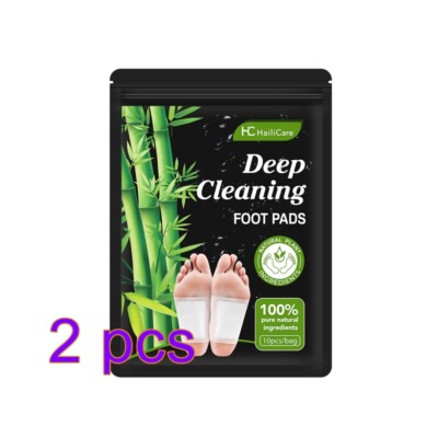 120PCS Detox Foot Pads Bamboo Vinegar Foot Patches Relieve Stress Improve Sleep