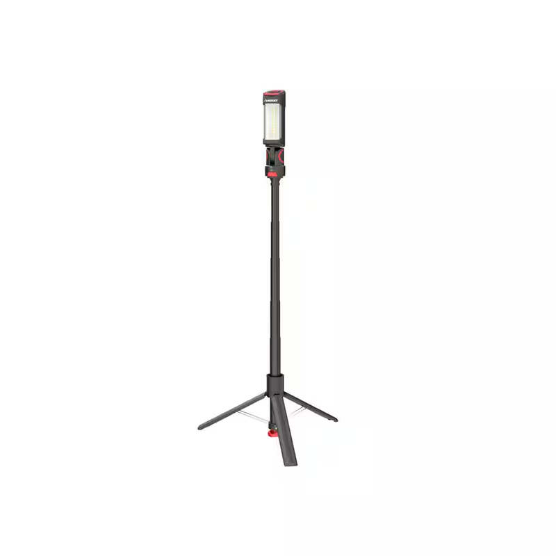 Husky LED Work Light 1000Lumens Rechargeable Tripod Magnetic Portable USB C Lamp
