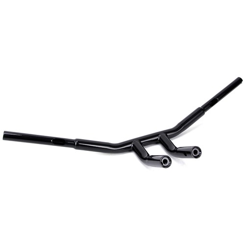 FAT 11/4" BLACK 8" RISE PULLBACK TBARS HANDLEBARS DRAG BARS FOR