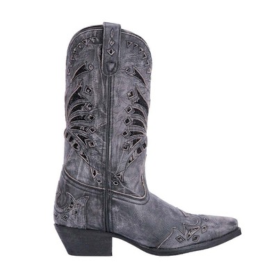 

Черные женские классические сапоги Laredo Stevie Snip Toe Cowboy 52120, Черный, Laredo Stevie Snip Toe Cowboy