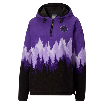 

Puma Stewie X Reintroduce Pullover Hoodie Womens Purple Casual Athletic Outerwea, Фиолетовый, Puma Stewie X Reintroduce Pullover Hoodie