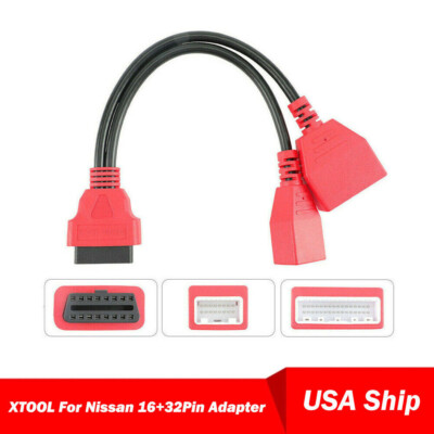 XTOOL For Nissan 16+32Pin Adapter Universal Cable Auto Diagnostic Connector Plug