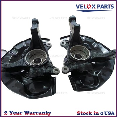 FOR TOYOTA CAMRY LEXUS ES350 FRONT STEERING KNUCKLES AND WHEEL HUB BEARINGS X2