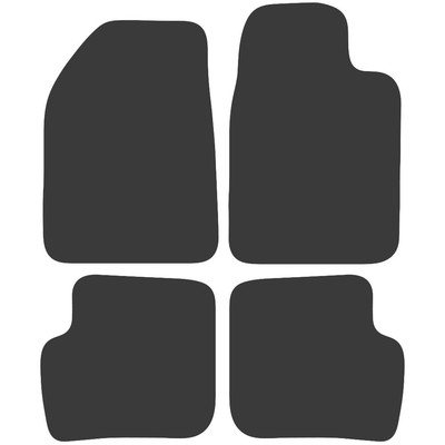 JVL Tailored Carpet Car Mat compatible with Toyota Yaris 5d 1999-2006
