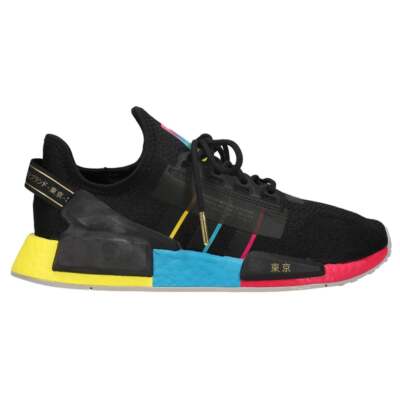 

adidas Nmd_R1.V2 Молодежные кроссовки на шнуровке для мальчиков, размер 4 M, повседневная обувь, FY1254, Black, adidas Nmd_R1.V2 Lace Up Youth