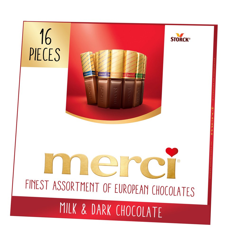 Merci Finest Assorted Chocolate Candy Gift Box, 7 Oz. - Easter