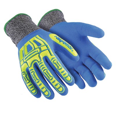 HEXARMOR 7102-XXL (11) Work Gloves,Nitrile Dip,Size 2XL,PR 56KF26