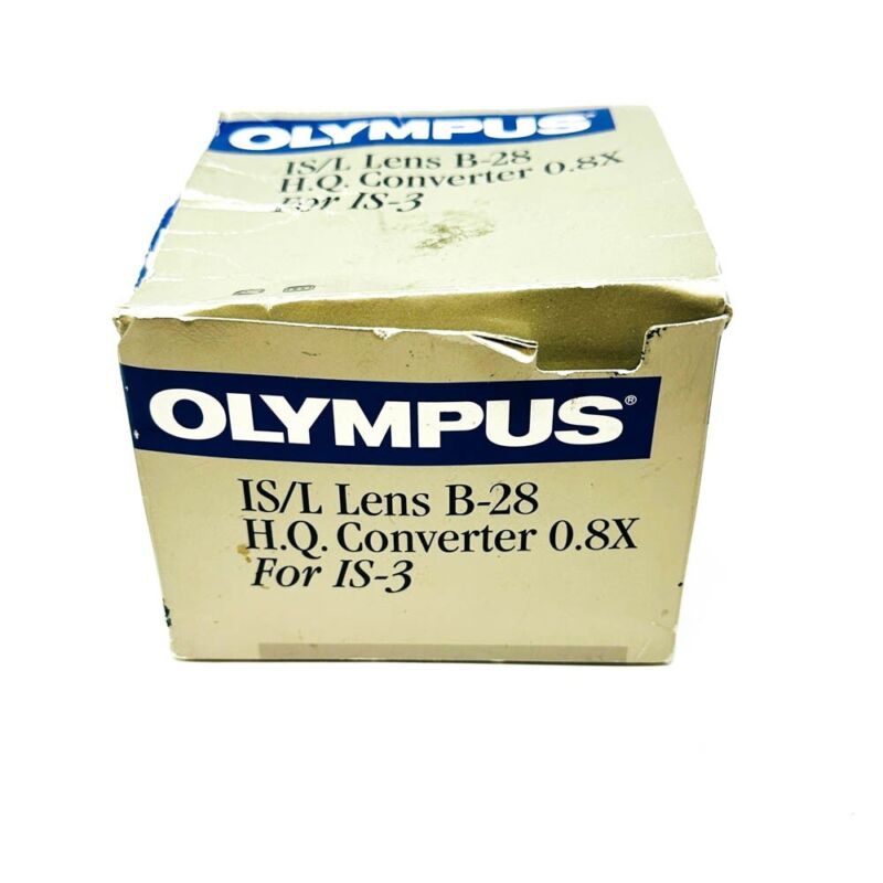 Olympus IS/L Lens B-28 H.Q. Converter 0.8X for IS-3 Camera