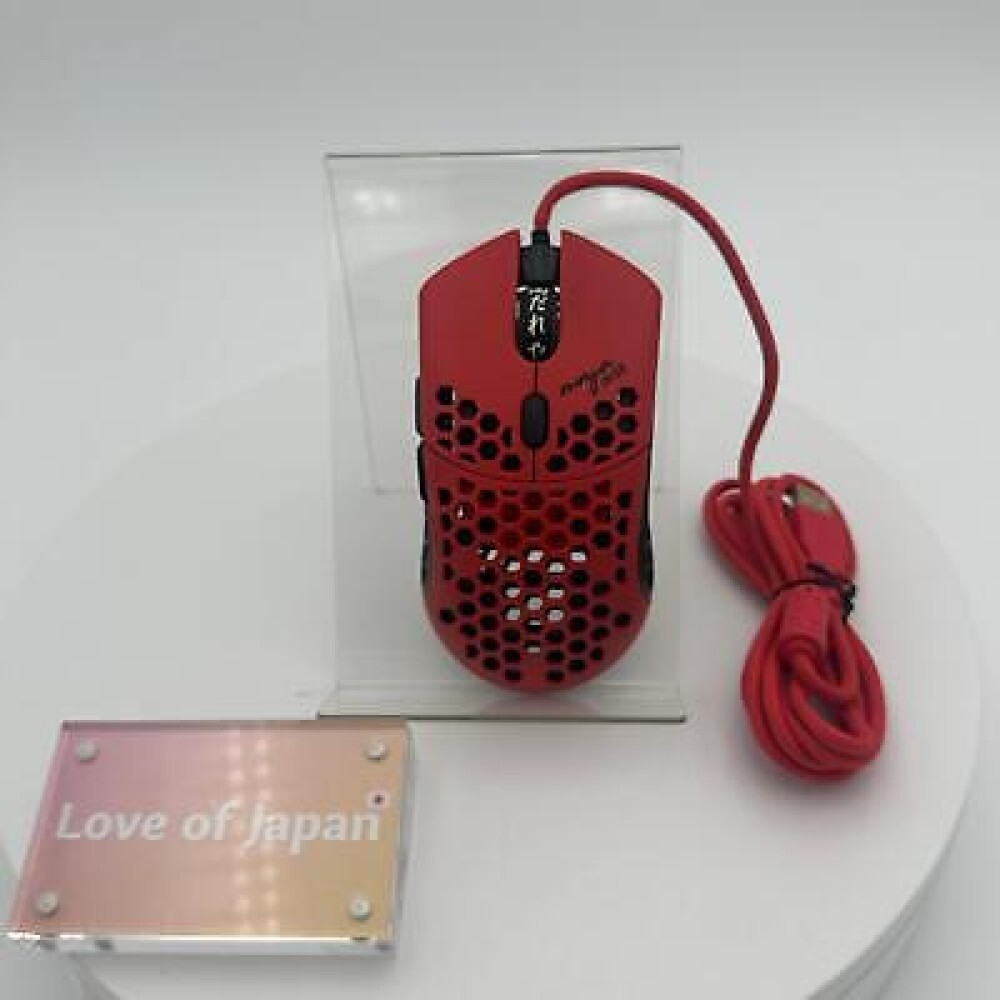 【概要欄必読】final mouse ninja air (red) Finalmouse Air58 Ninja Gaming Mouse - Cherry Blossom Red