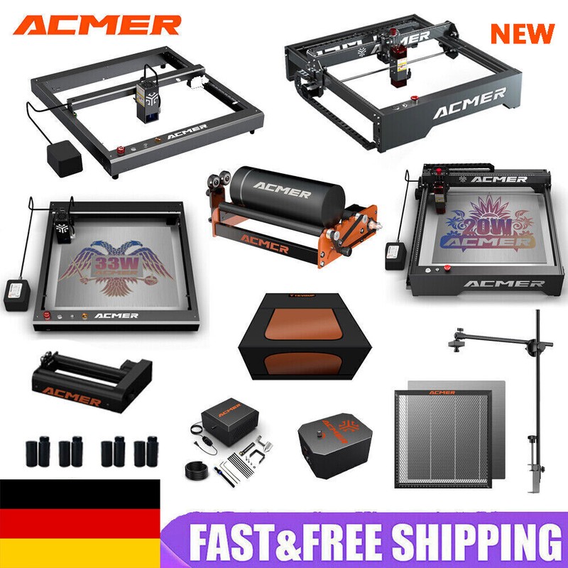 Acmer Graviermaschine Lasergravierer Engraving Maschine Und ZubehÃ¶Rsets Diy Kit