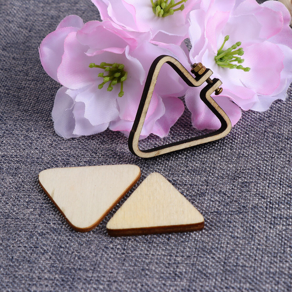 Download Triangle Embroidery Frame DIY Crafts Decorative Frame Cross Stitch Frame | eBay