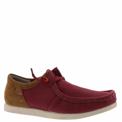 

Мужские слипоны Clarks Shacre Lite Moc 10 D(M) США — кирпично-красный, Brick red
