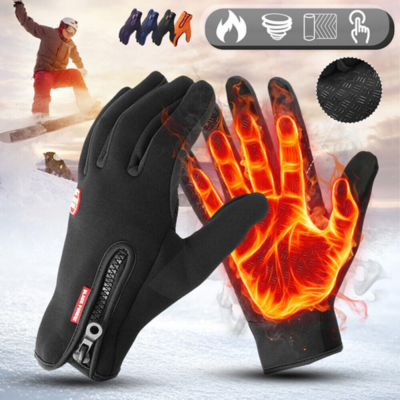 Winter Warm Gloves Thermal Windproof Ski Gloves for Cold Weather Men Women