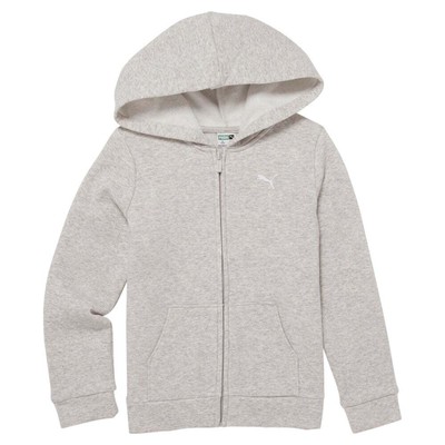 Puma Fleece Full Zip Hoodie Infant Girls Size 5 Повседневная верхняя одежда 857250-01