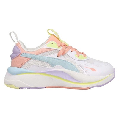 

Puma 381405-01 Womens Rs-Curve Multi Lace Up Sneakers Shoes Casual Casual - Белый -, Puma Rs-Curve Multi Lace Up