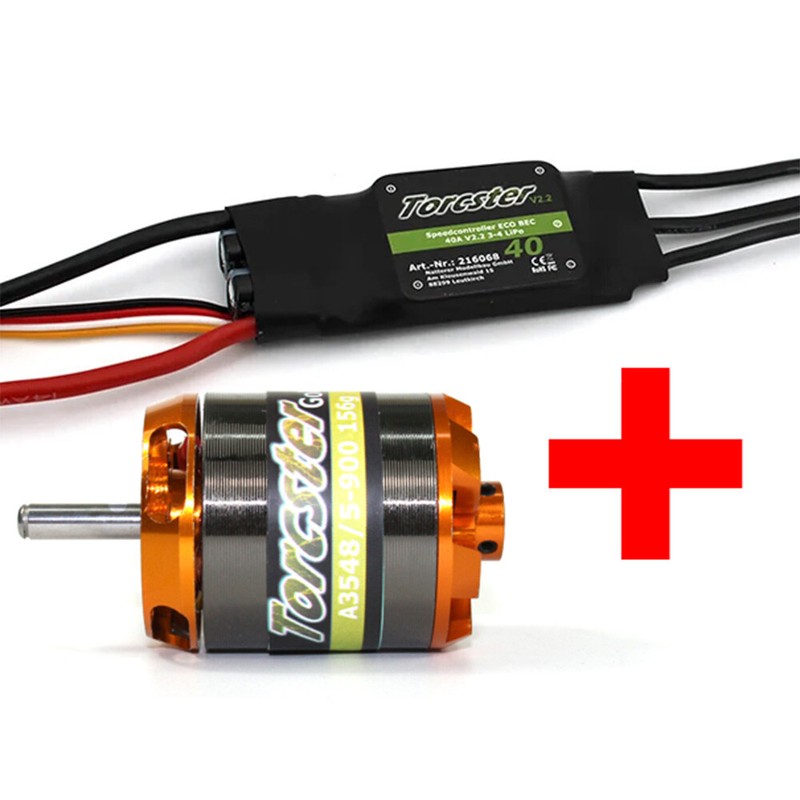 Torcster Antriebsset Xl FÃ¼R 3s Brushless Flugzeug 3d Motor Elektro Segler