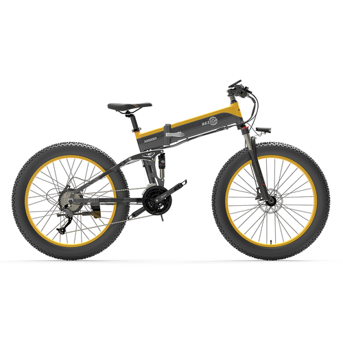 Bezior X1500 Full Suspension 26inch Wheel Foldable Electric Bike 1500W Motor
