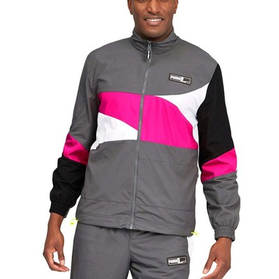 

Puma Fs Woven Full Zip Jacket Mens Grey Coats Куртки Верхняя одежда 530316-09, Puma Fs Woven Full Zip Jacket