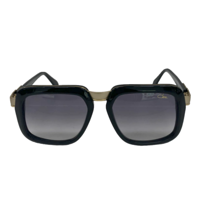 Pre-owned Cazal Sunglasses  Legends 616/3 001 56 18 140 Black Gold Grey Gradient 100% Authe In Gray