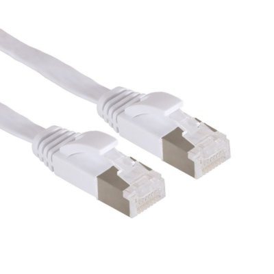 10FT Category 7 Cat7 Shielded Network Ethernet Patch Cable Cord - White