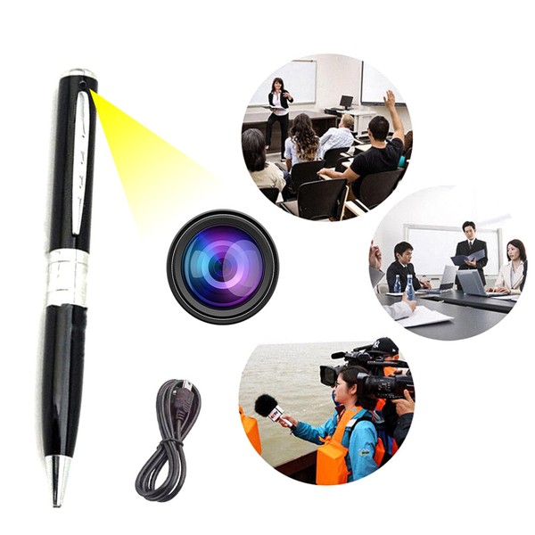 New Mini Pocket Pen Camera Hidden 1080P HD Video Recorder Portable Nanny Camera - Image 4