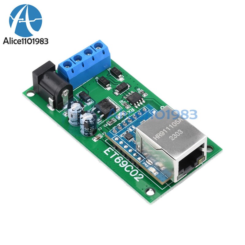 RS485 to Ethernet TCP/IP Converter MQTT Modbus RTU Module With