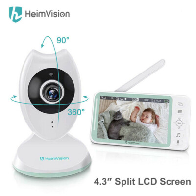 HeimVision Video Baby Monitor with Camera and Audio, 4.3'' LCD Screen Baby Camera