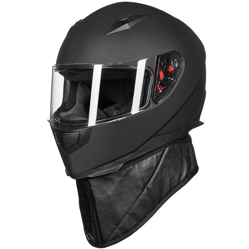 ILM Full Face Motorcycle Helmet Street Bike Helmet with 2 Visors+Neck Scarf DOT eBay