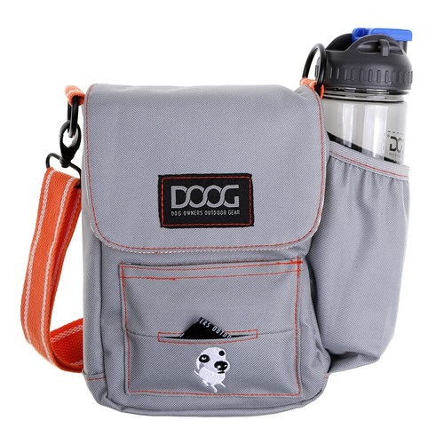 Портативная сумка DOOG серая 3,5 x 8 x 10