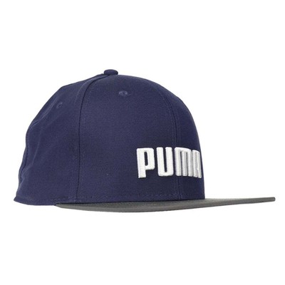 

Кепка Puma Flatbrim Mens Size  Athletic Casual 023858-02, Синий, Puma Flatbrim Cap