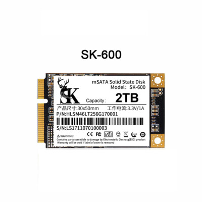 2TB Internal SSD mSATA For Intel Samsung Dell HP Lenovo Acer Laptop Mini PC NEW