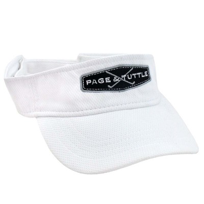 Page & Tuttle Performance Mesh Visor Mens Size OSFA Athletic Sports P4330-WHT-P