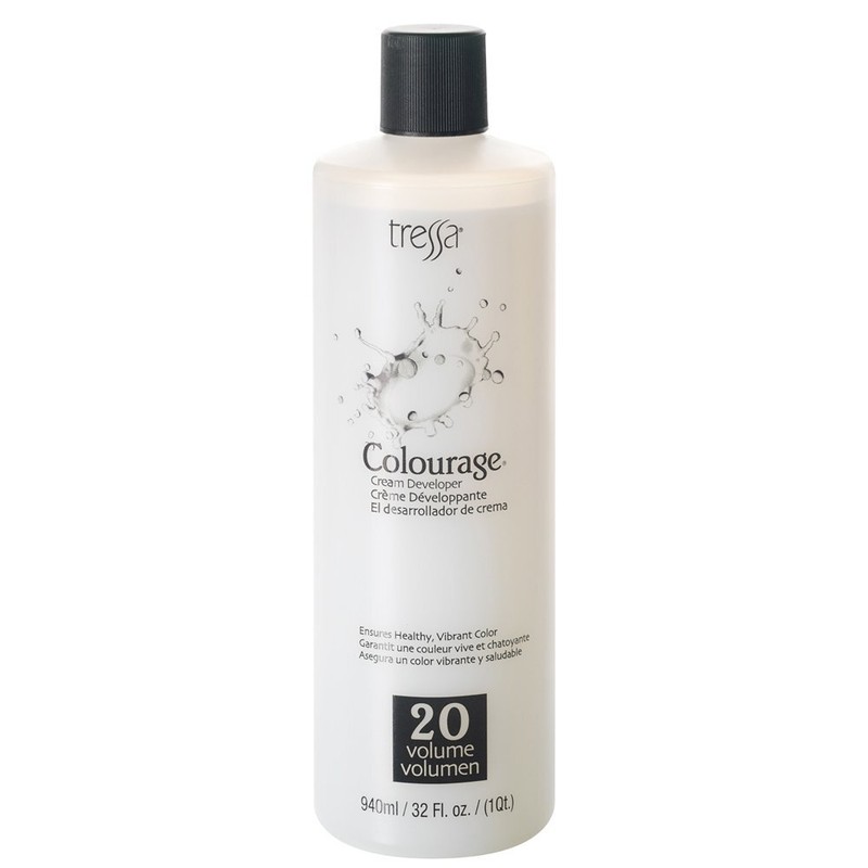 Tressa Colourage Developer - Hair Color Cream, 20 Volume, 32 Oz