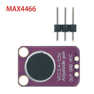 for Arduno AGC Sound Sensor Module MAX9814 MAX4466 Microphone Amplifier Board