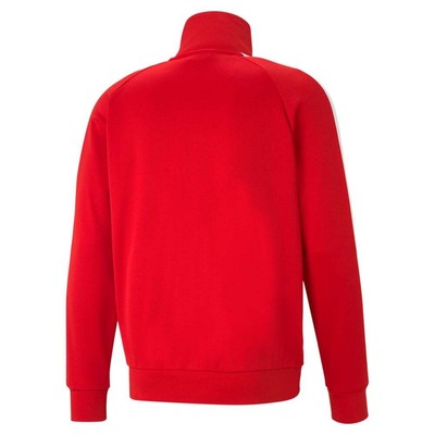 

Puma Iconic T7 Full Zip Track Jacket Big Tall Mens Red Повседневная спортивная верхняя одежда, Красный, Puma Iconic T7 Full Zip Track Jacket Big Tall