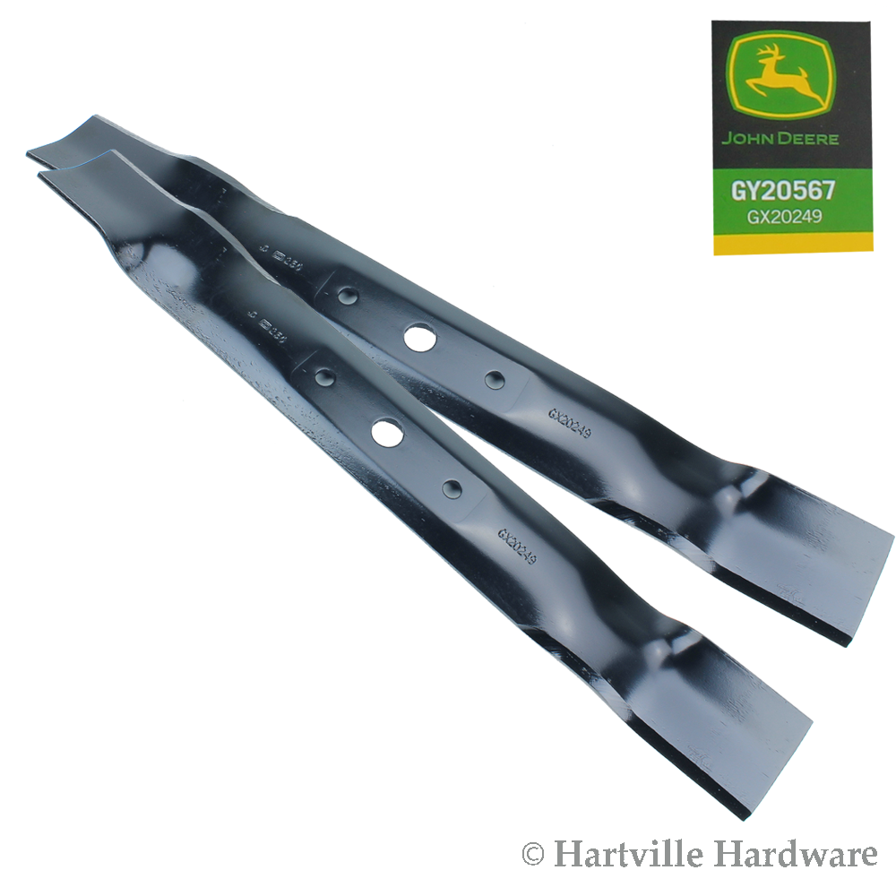 John Deere Original Equipment Mower Blade Kit GY20567 759936619052 eBay