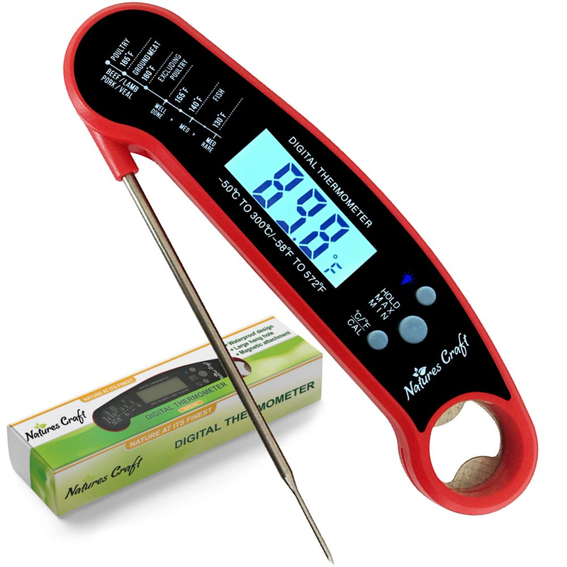 Meat Thermometer for Grilling-Digital Instant Read Wireless Cooking Thermometer