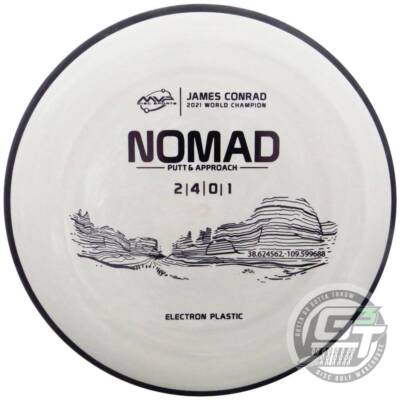 NEW MVP Electron Nomad [Conrad 1X] Putter Golf Disc - COLORS WILL VARY