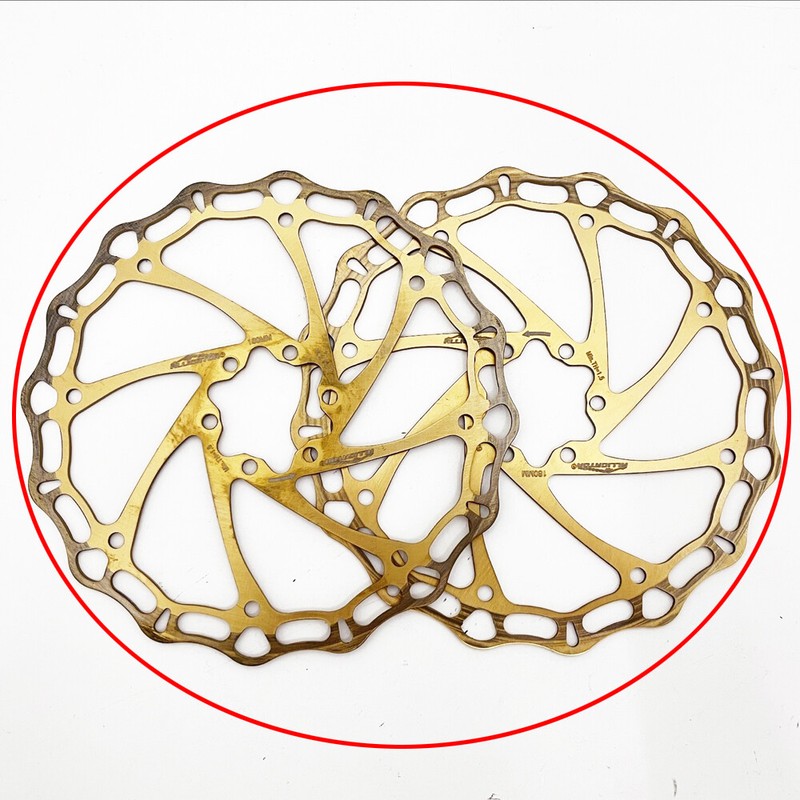 Sale~ ALLIGATOR CROWN MTB Road Bike Disc Brake Rotor 180mm , Ti