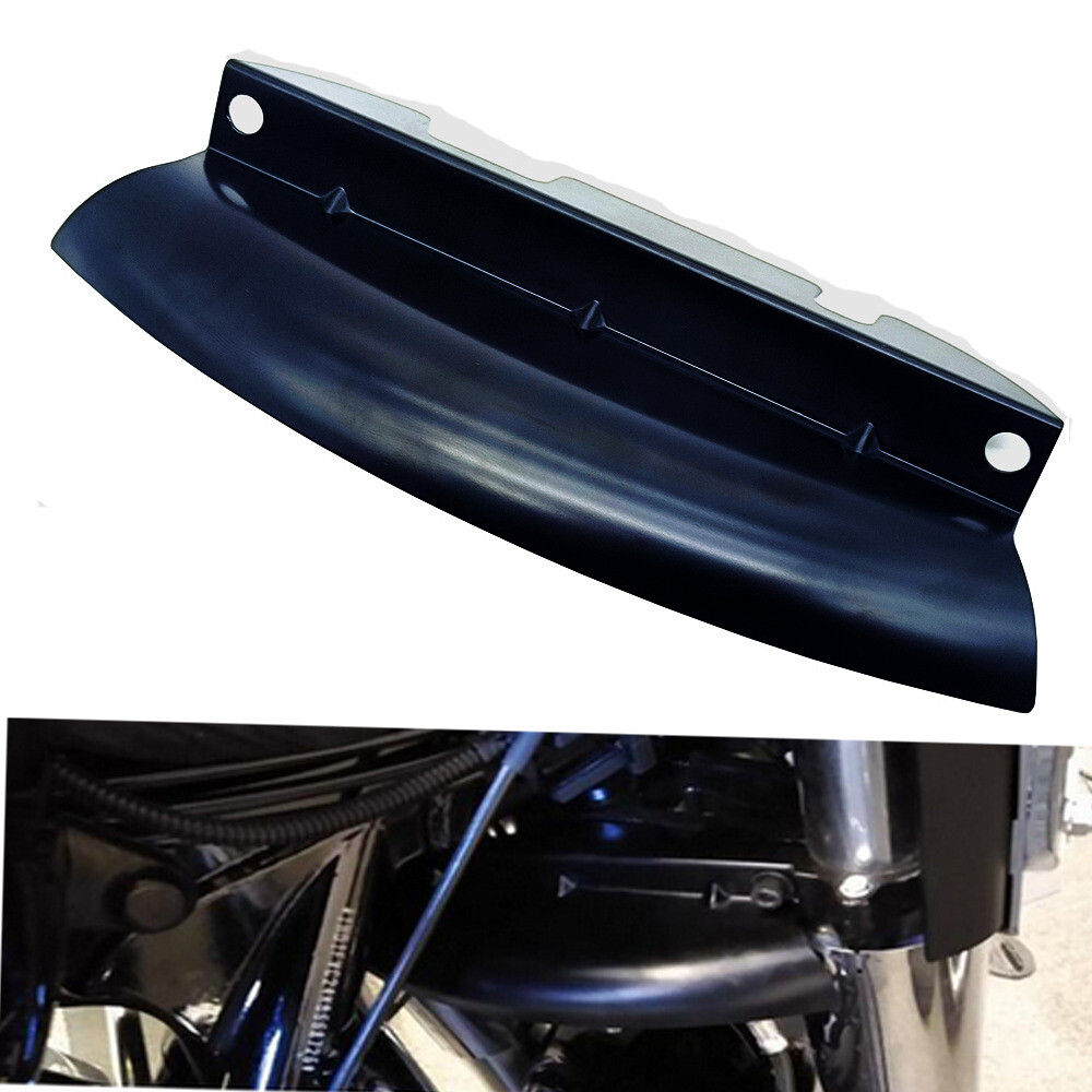 2x Mid-Frame Air Deflector Compatible With 01-08 Harley Touring Models Electra Road King Glide (Chrome