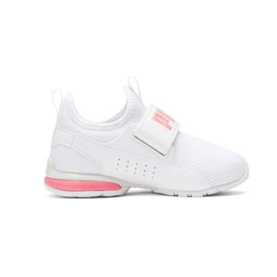 

Puma Axelion Slip On Youth Girls Белые кроссовки Повседневная обувь 37675107, Белый, Puma Axelion Slip On Youth